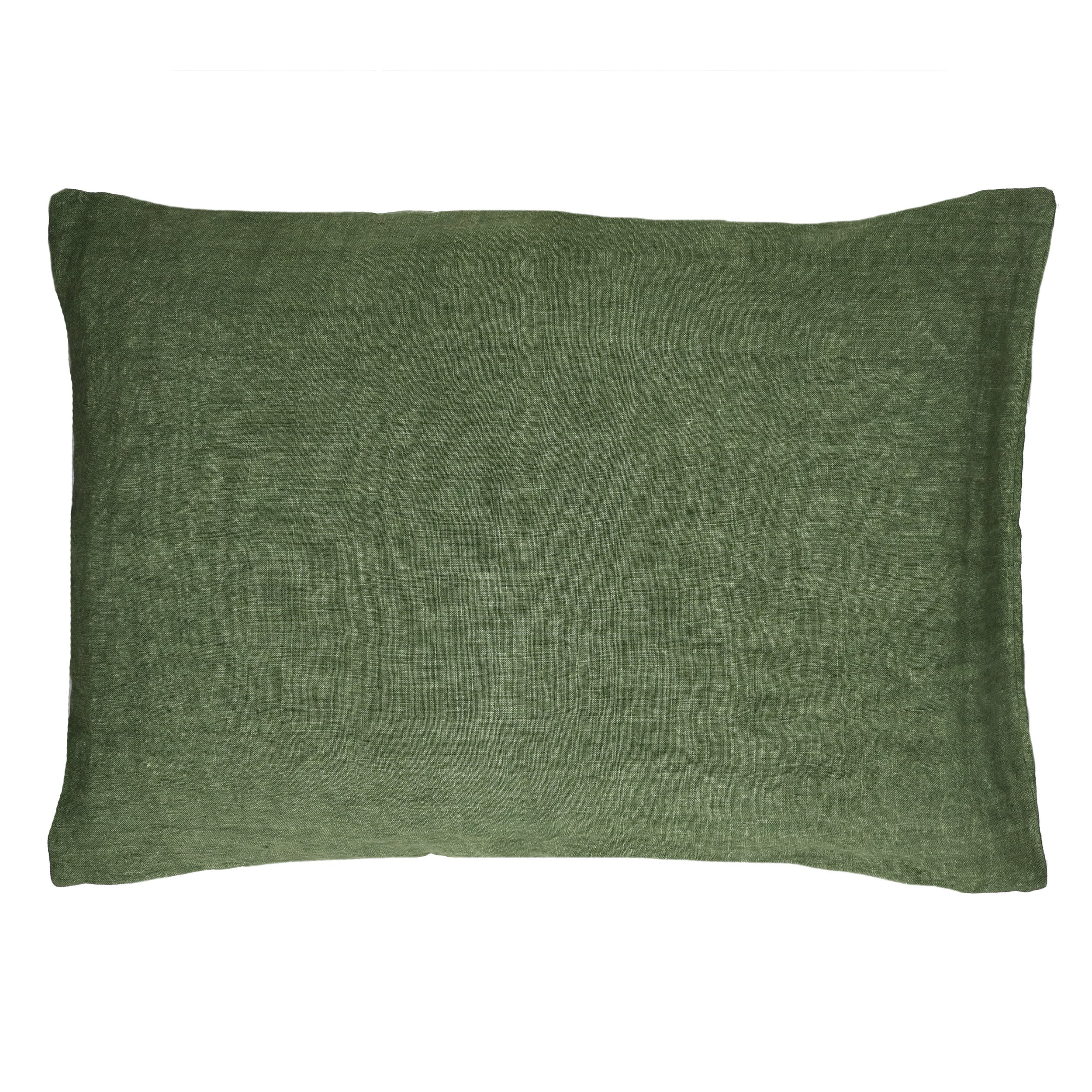 Kussen linnen 70 x 50 groen