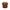 Vaas / kaars stolp amber en transparant