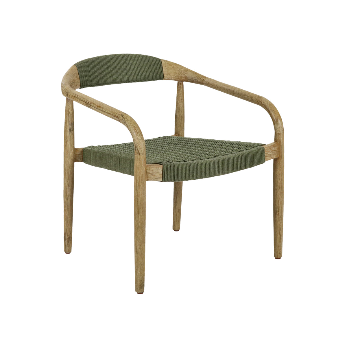 In-and outdoor lounge stoel groen