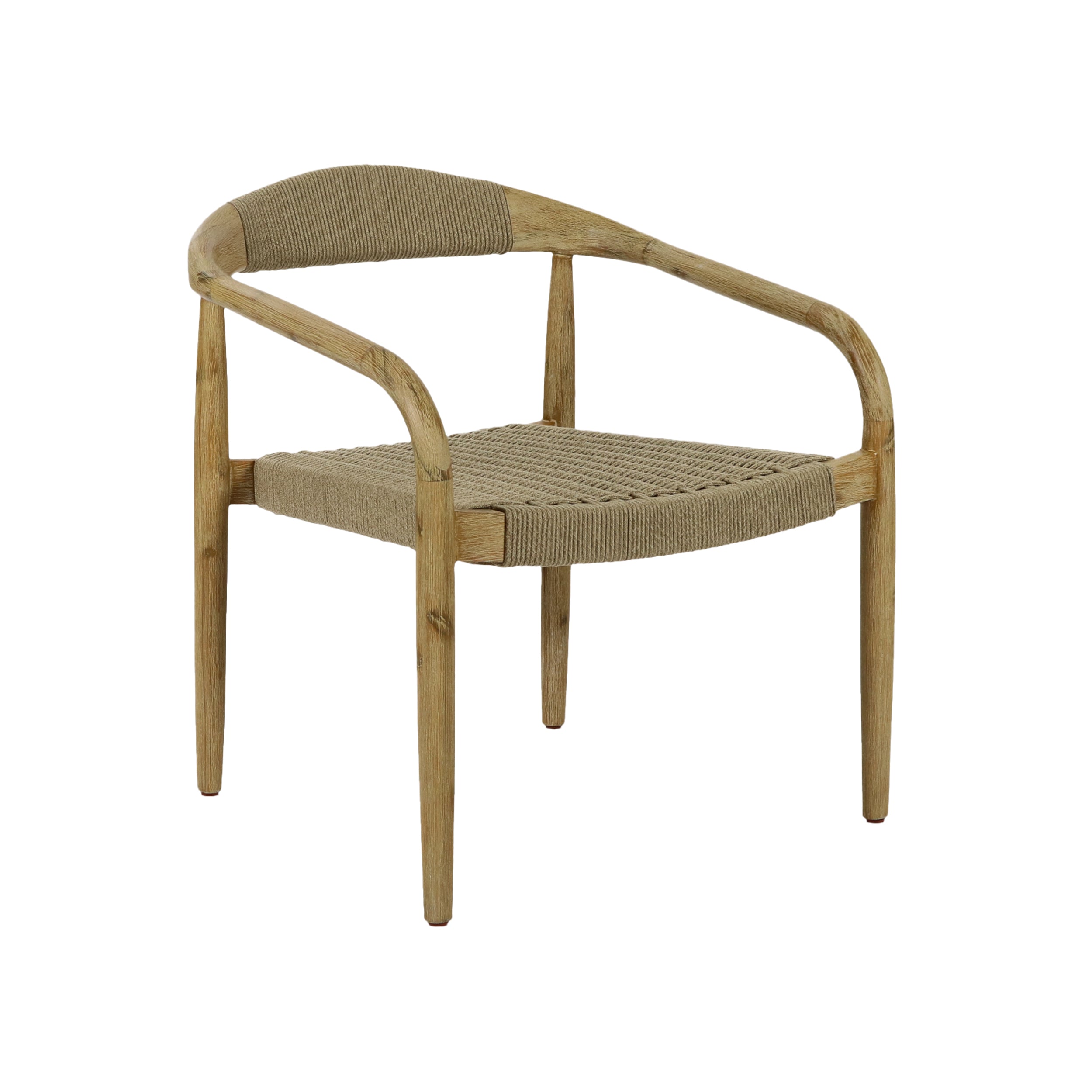 In-and outdoor lounge stoel naturel