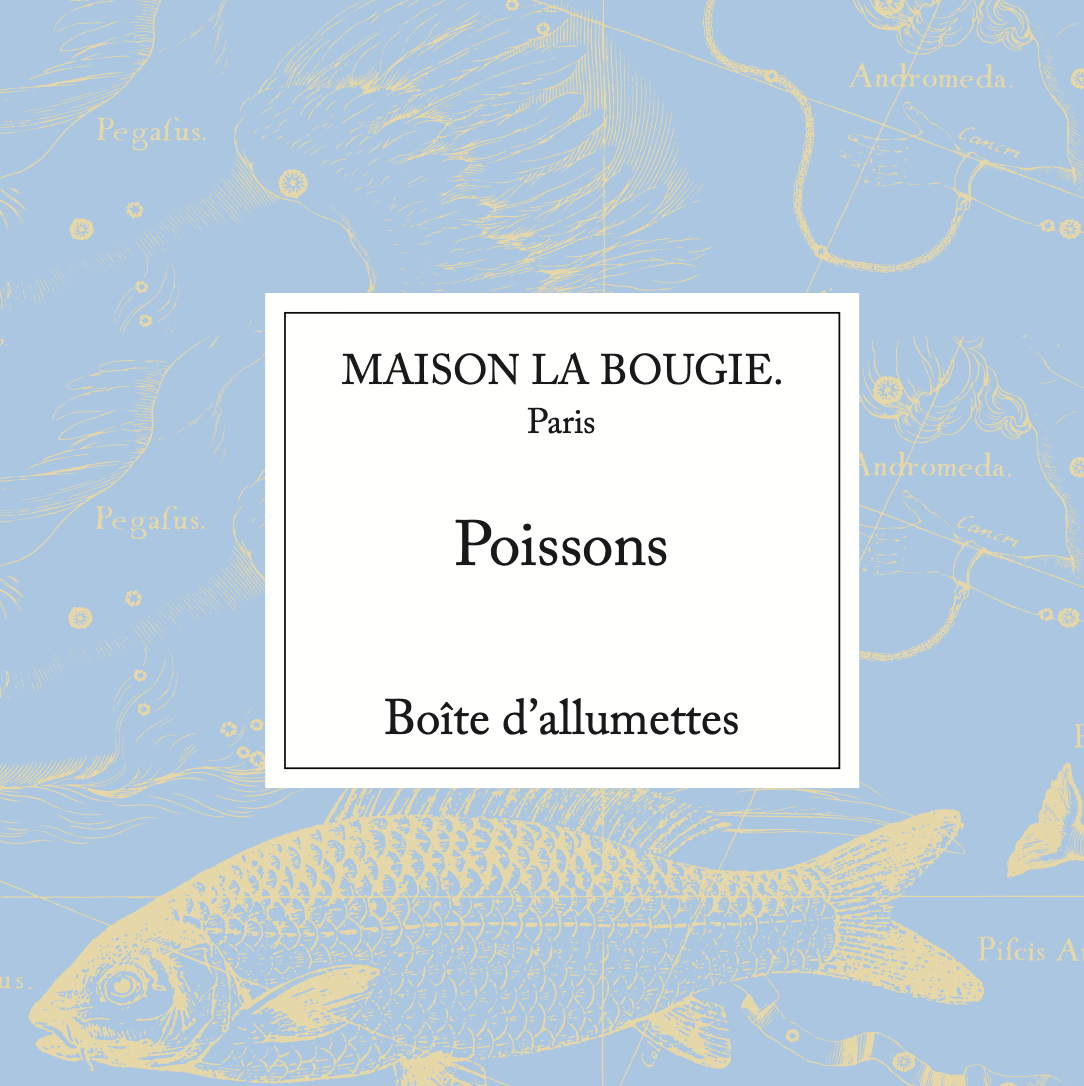 Boîte d'allumettes - Poisson