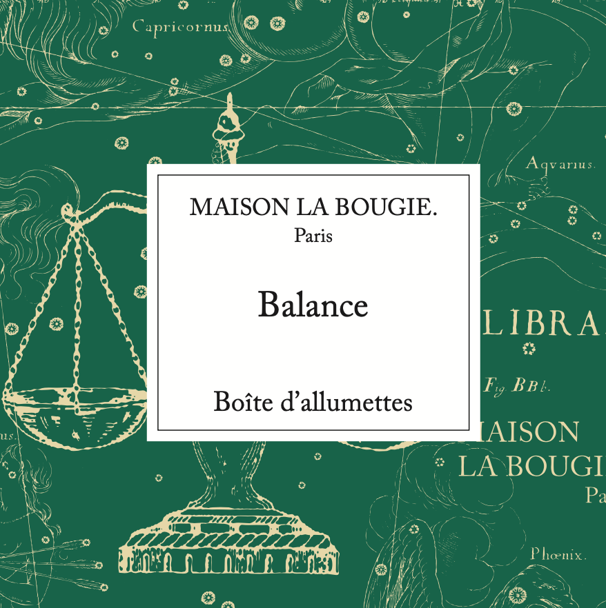 Boîte d'allumettes - Balance