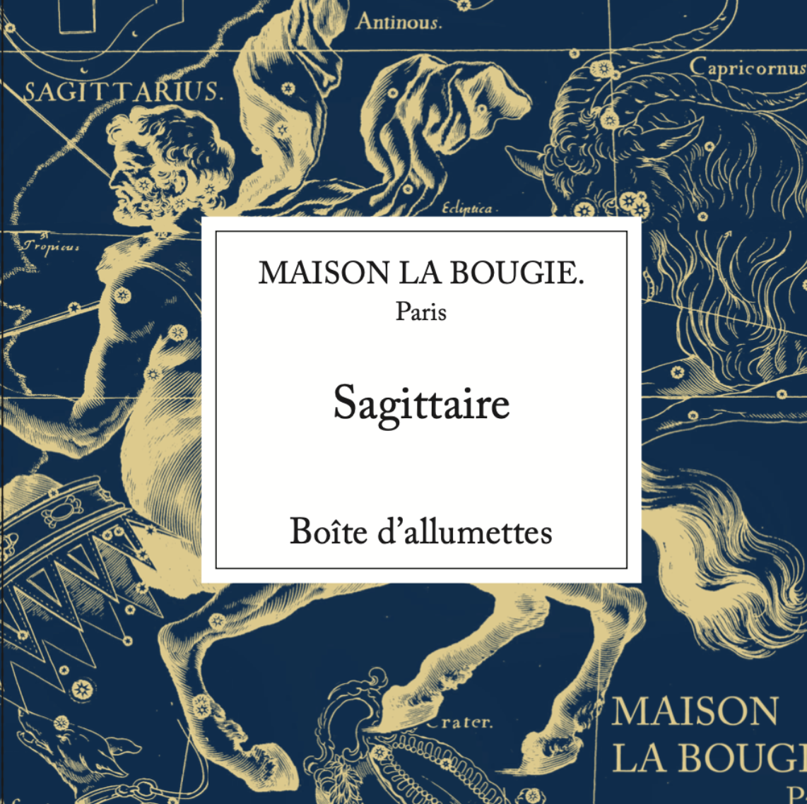 Boîte d'allumettes - Sagittaire