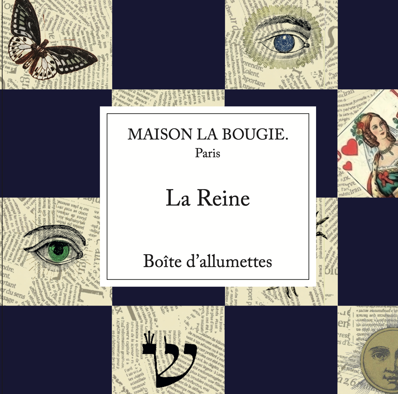 Boîte d'allumettes - La reine