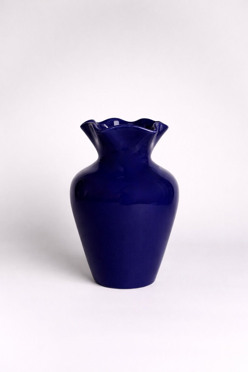 Vaas flower L blue