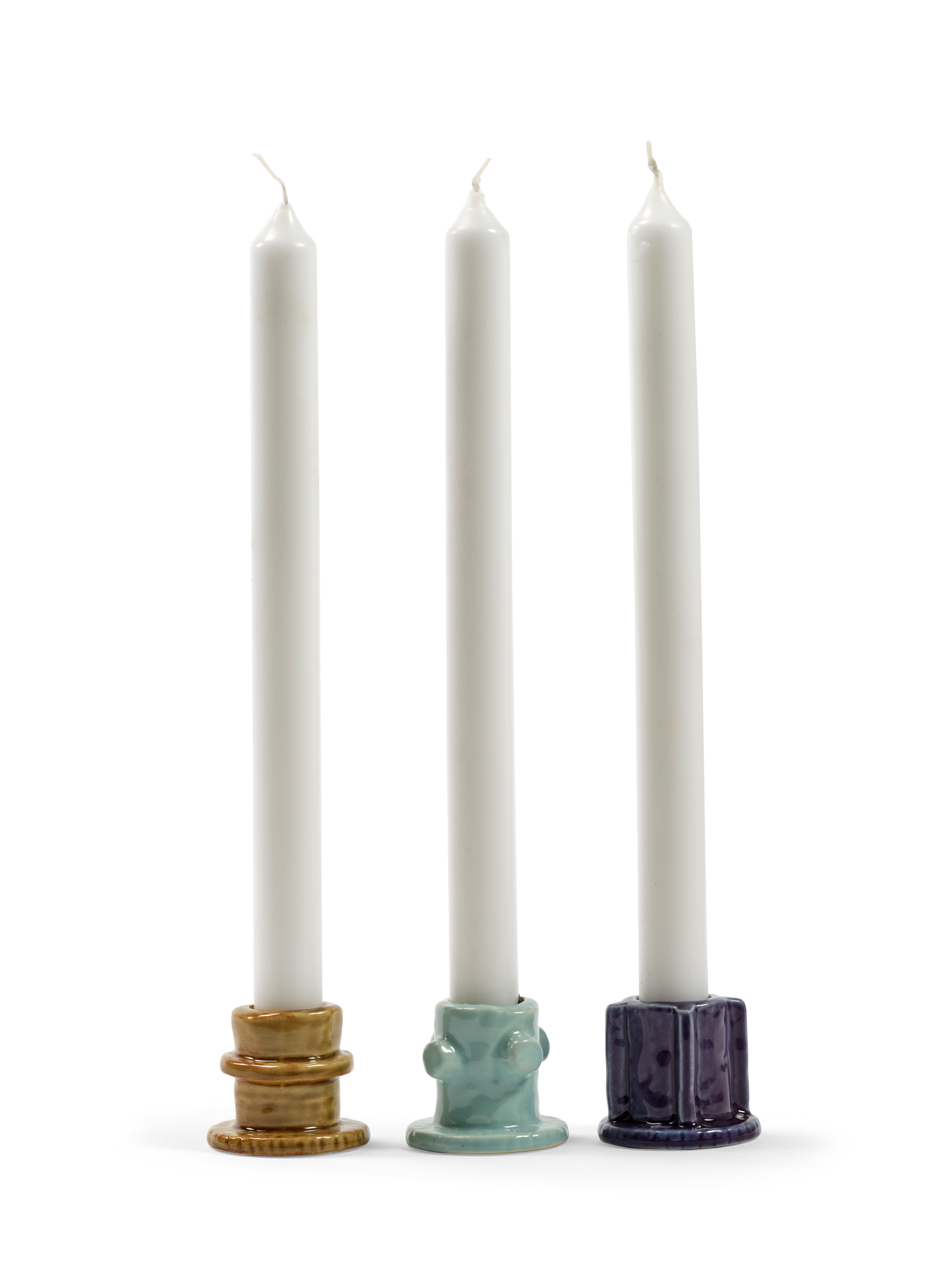Collectie mix & match candle holders color
