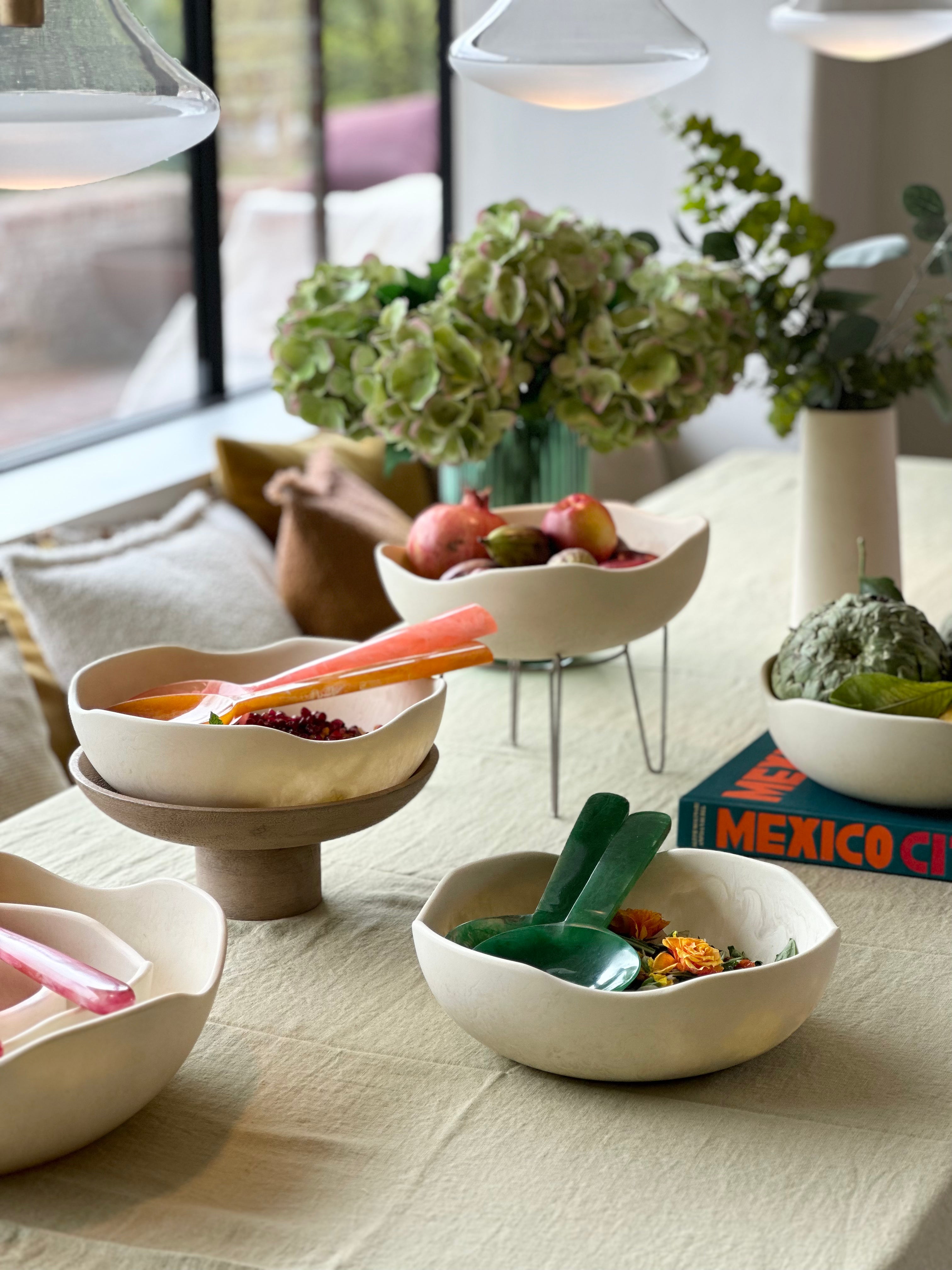 Serving bowl vanilla M