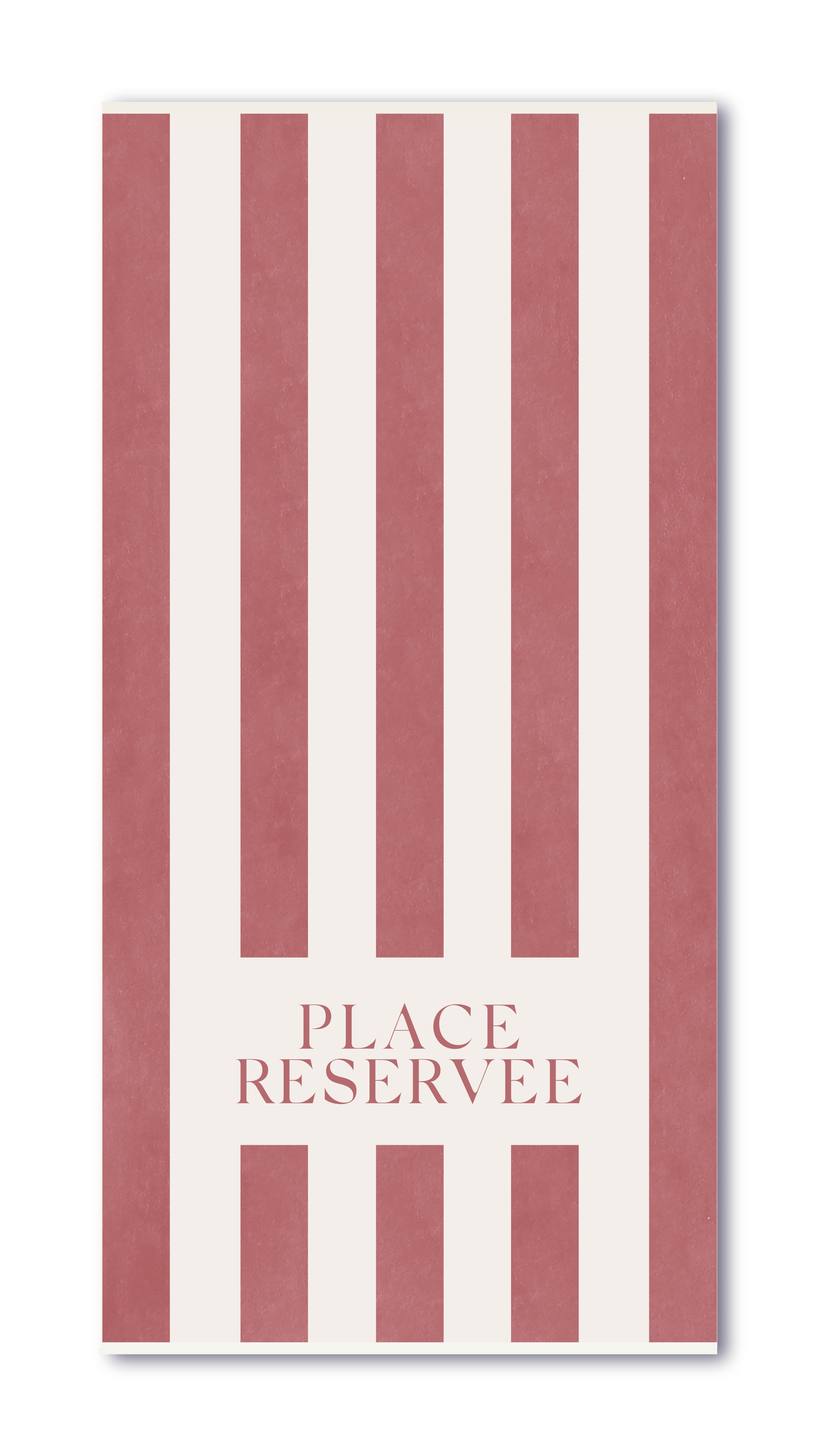 Towel PLACE RESERVEE Lychee