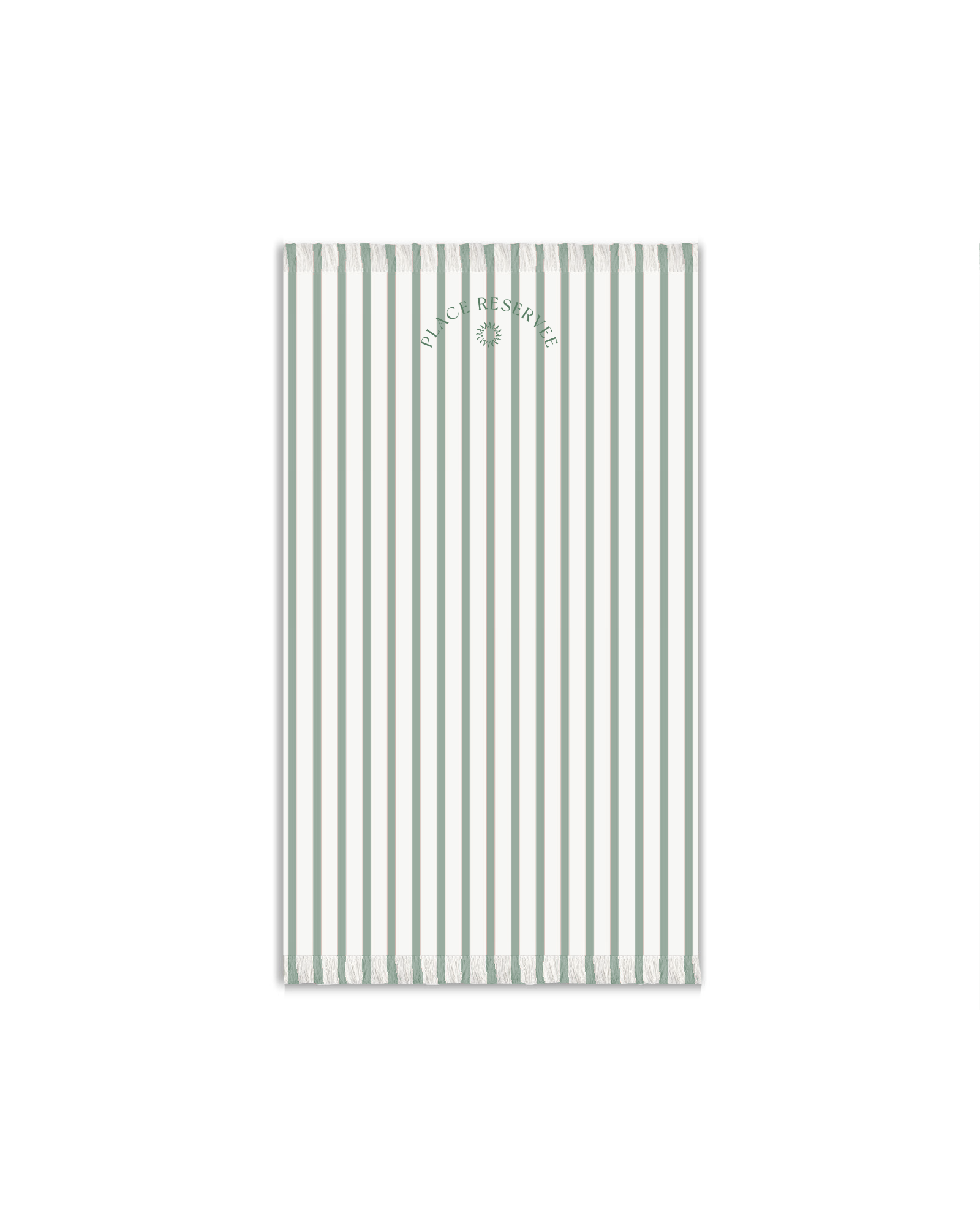 Towel PLACE RESERVEE Holiday Eucalyptus