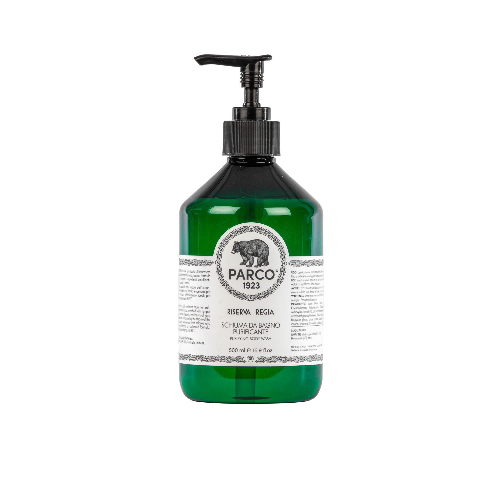 Purifying body wash Parco1923 500ml Reserva Riga