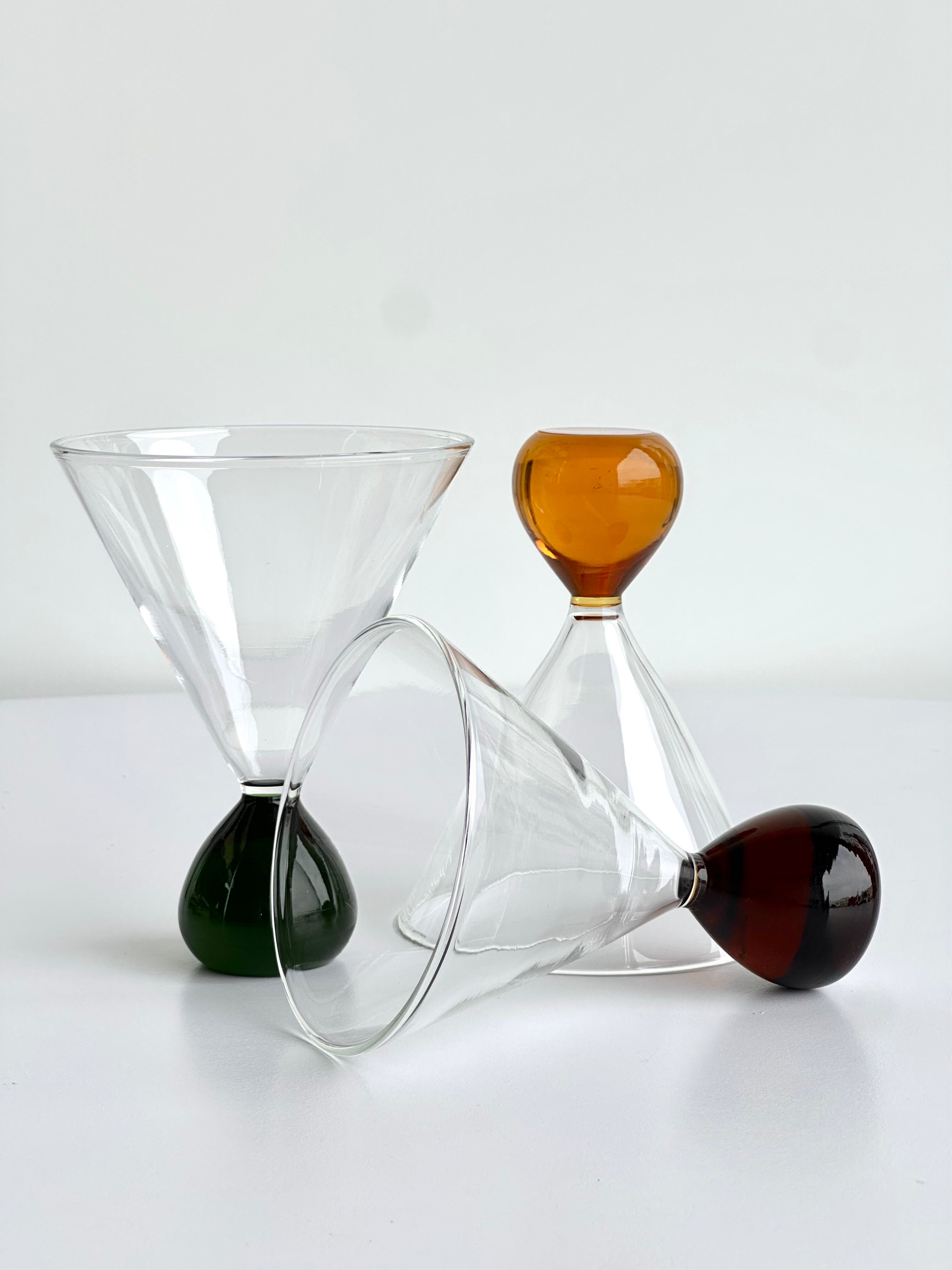 Martini Glas 3 kleuren