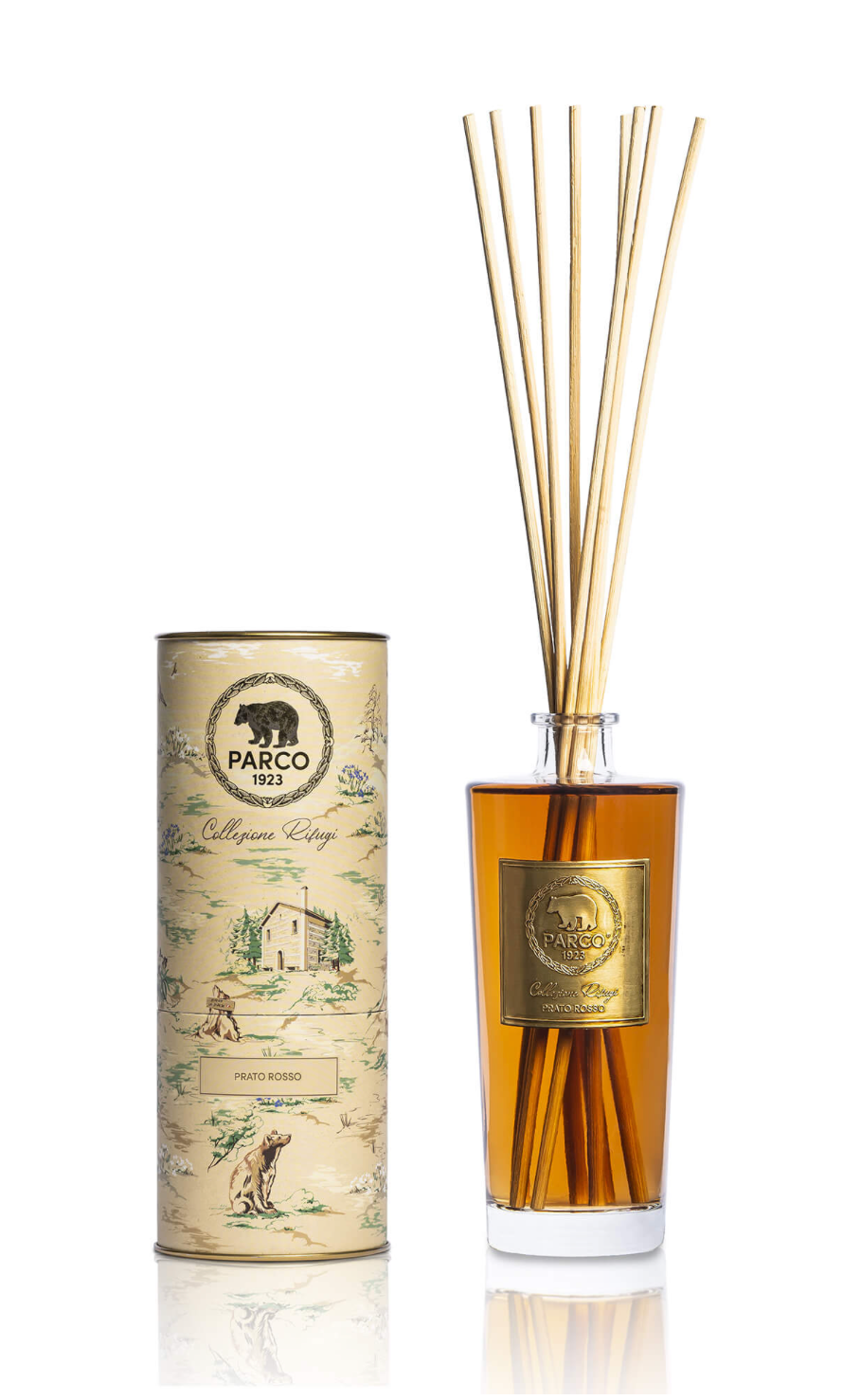 Huisparfum Parco1923 Refuge collectie - Prato Rosso 500 ml