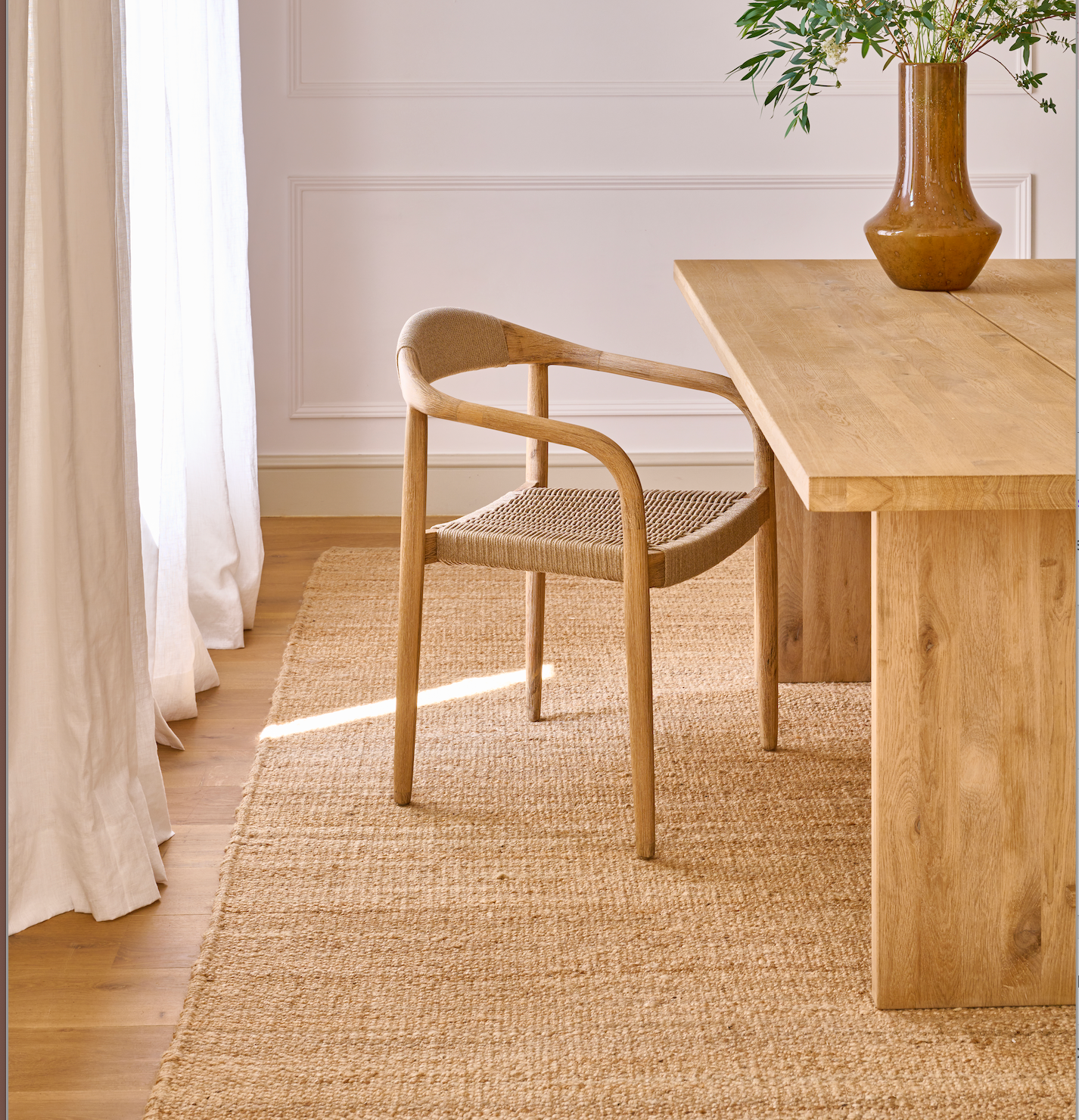 In-and outdoor stoel naturel
