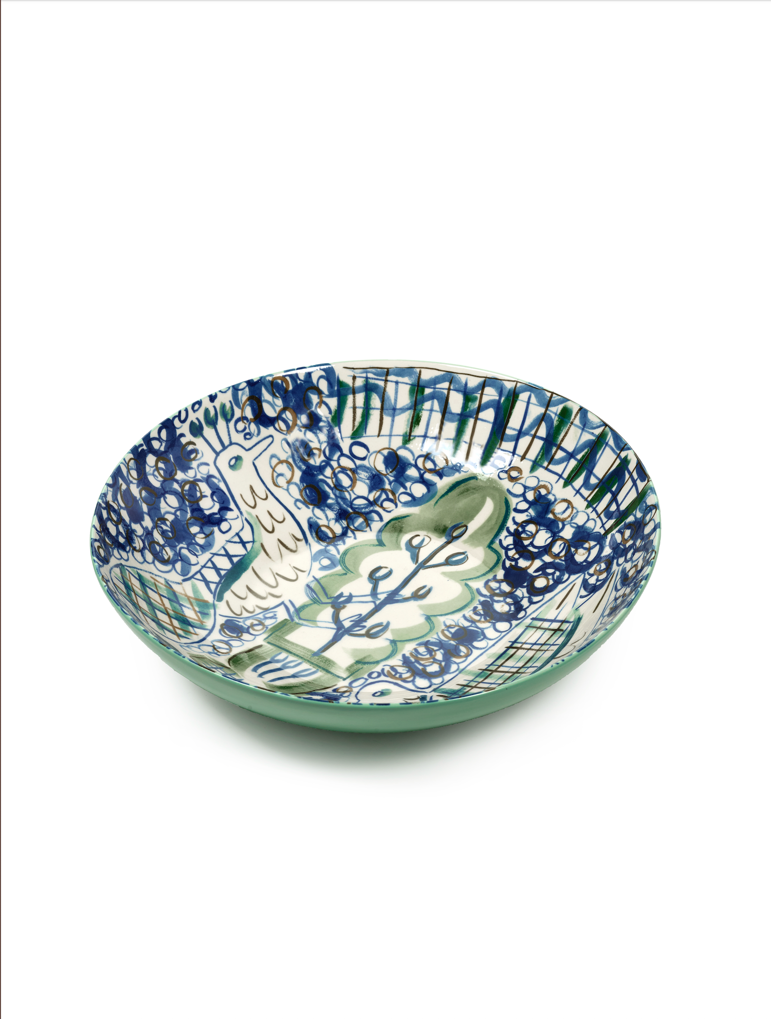 Bowl blauw groen