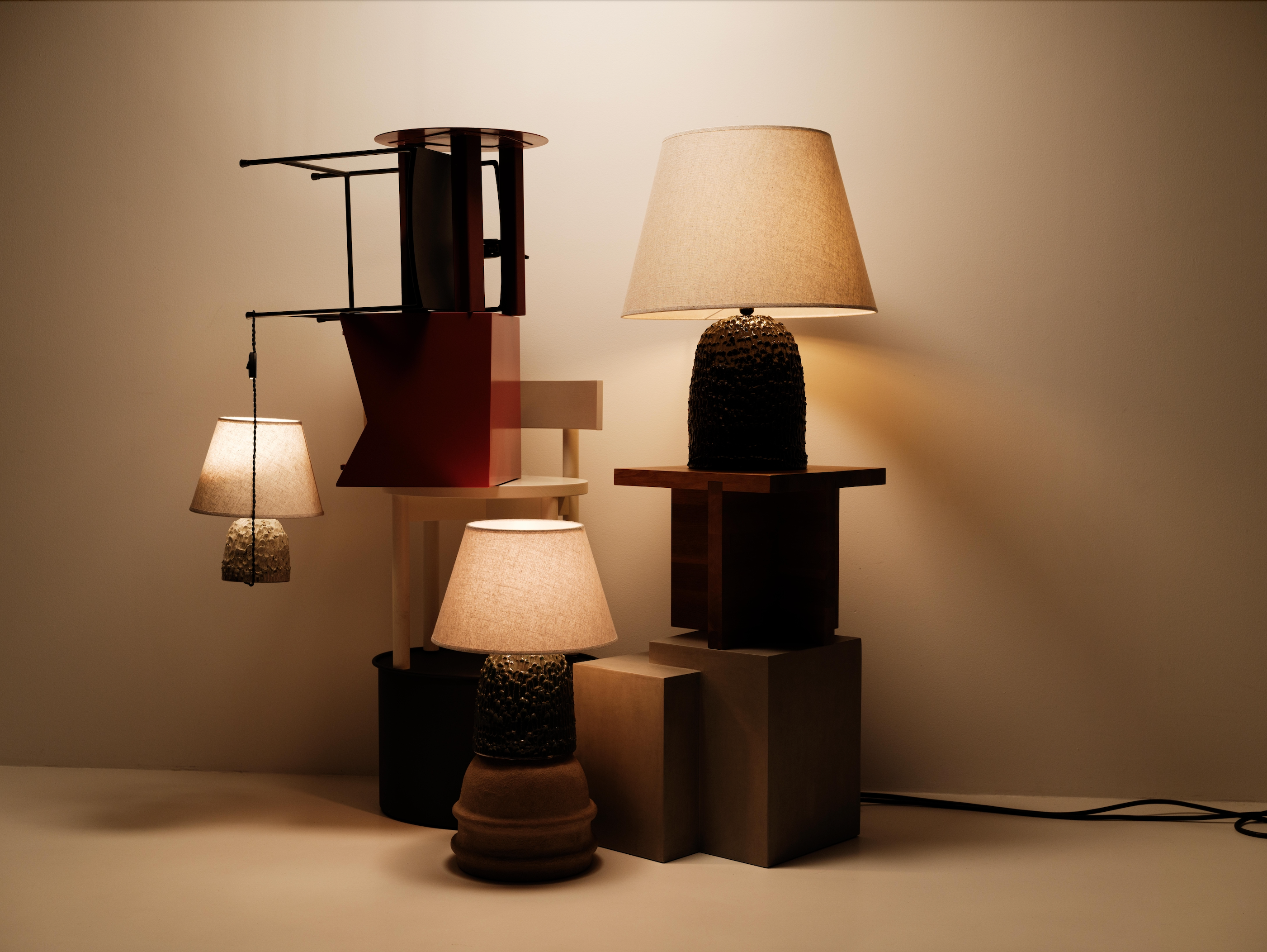 Tafel lamp Groen