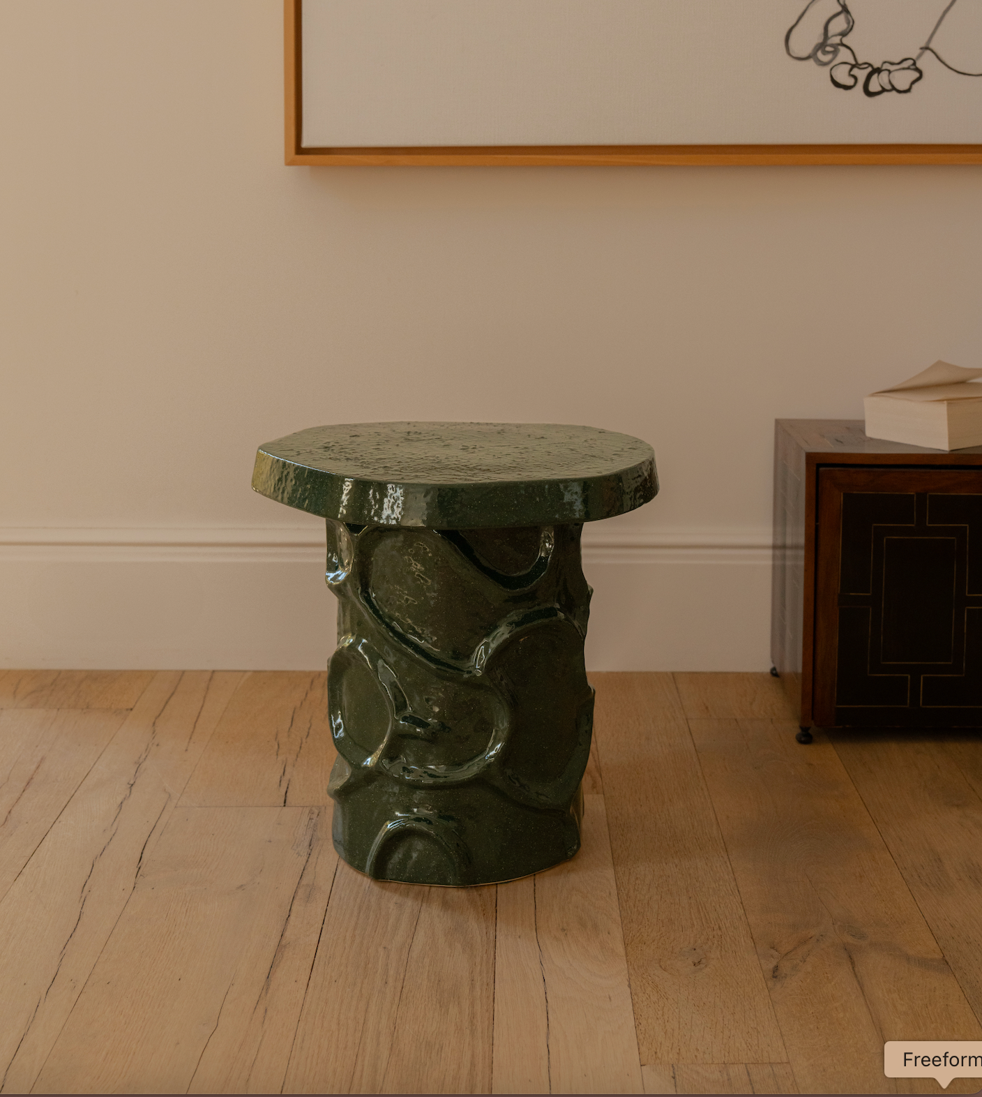 Side table groen