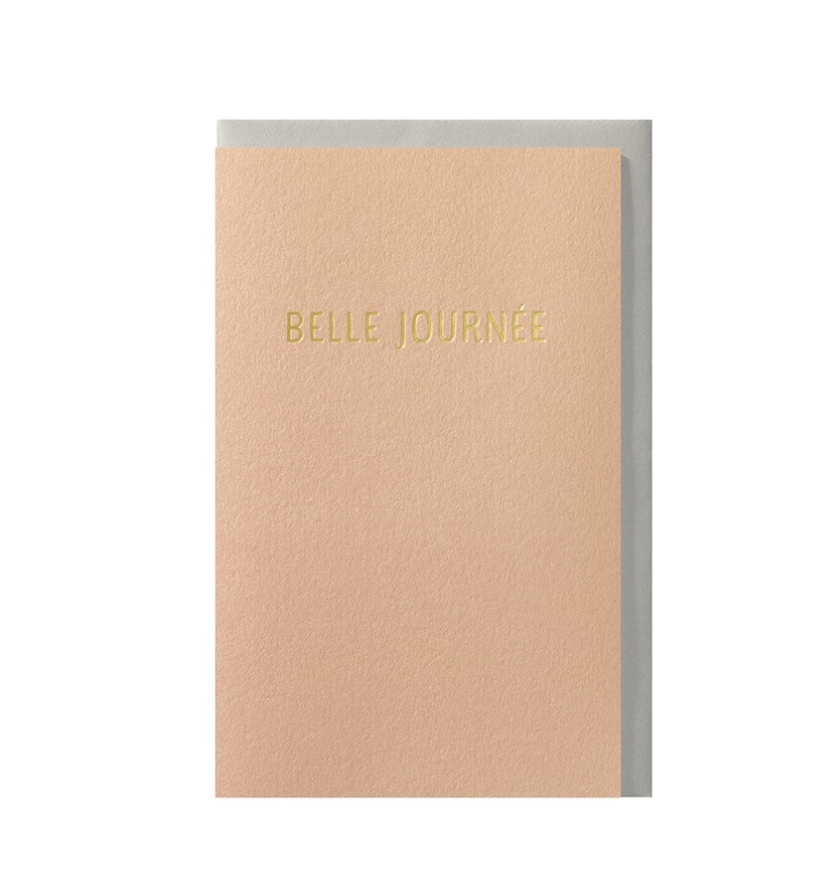 Wenskaart Belle journée
