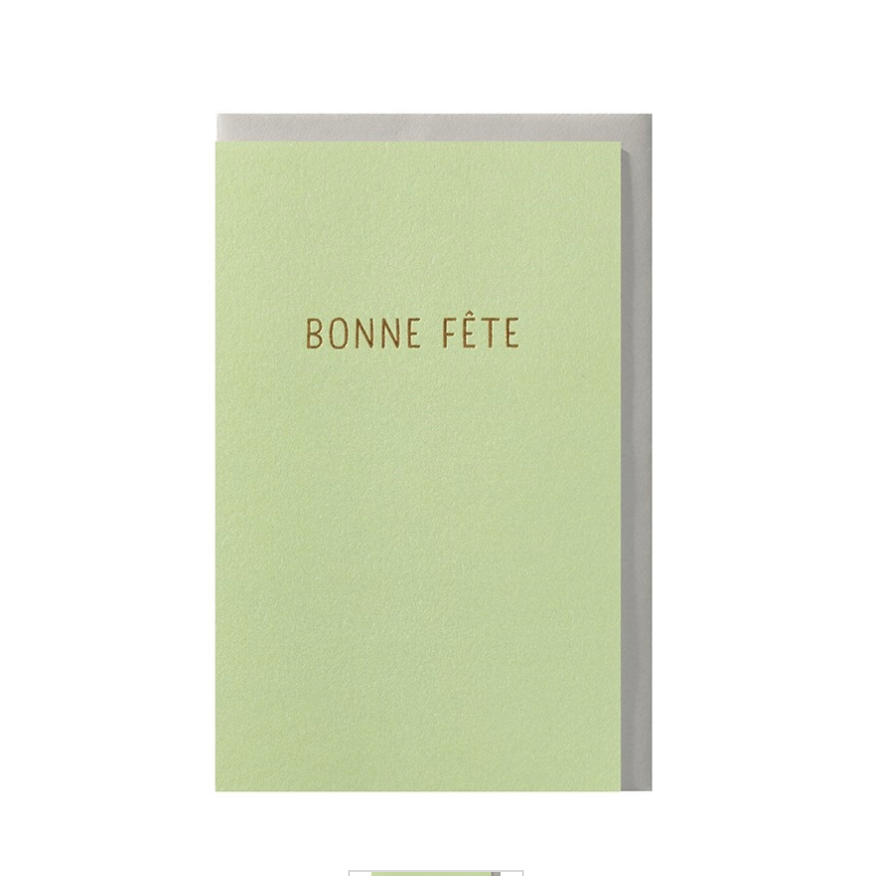 Wenskaart Bonne fête