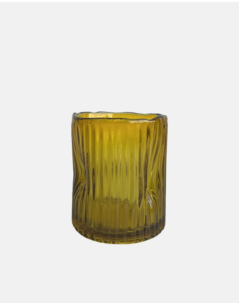 Waterglazen tumbler Amber