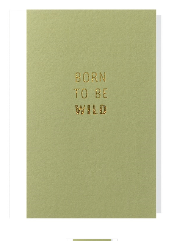Wenskaart Born to be wild