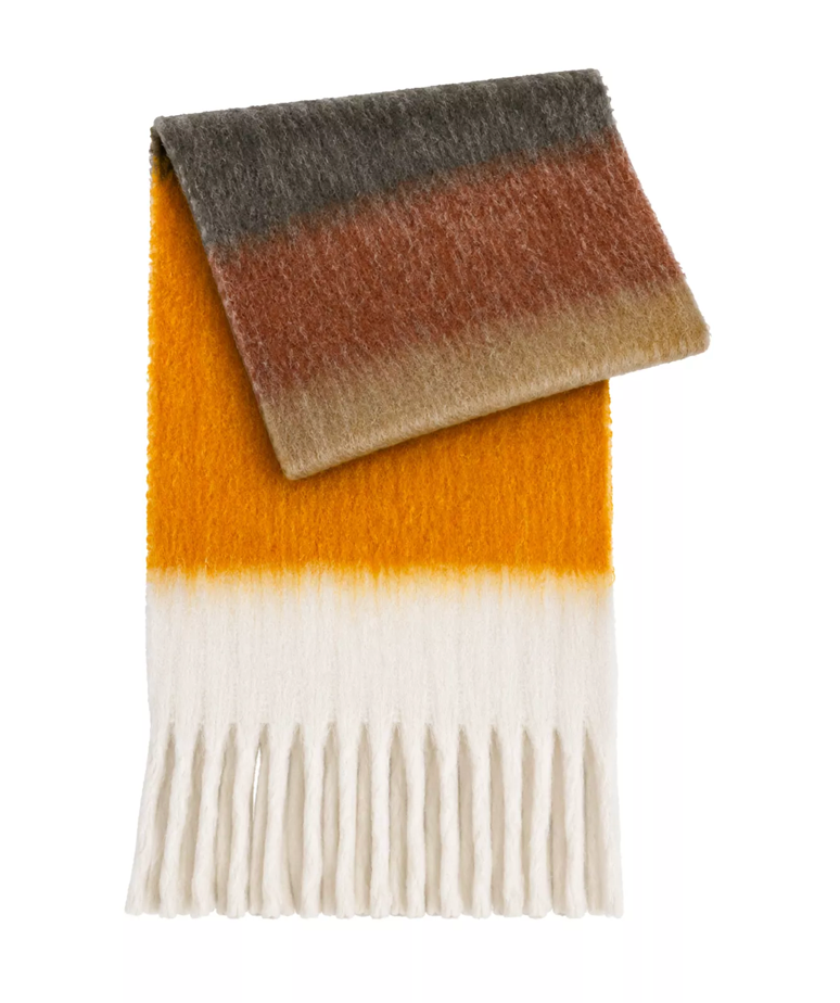 Plaid/ throw Brownie
