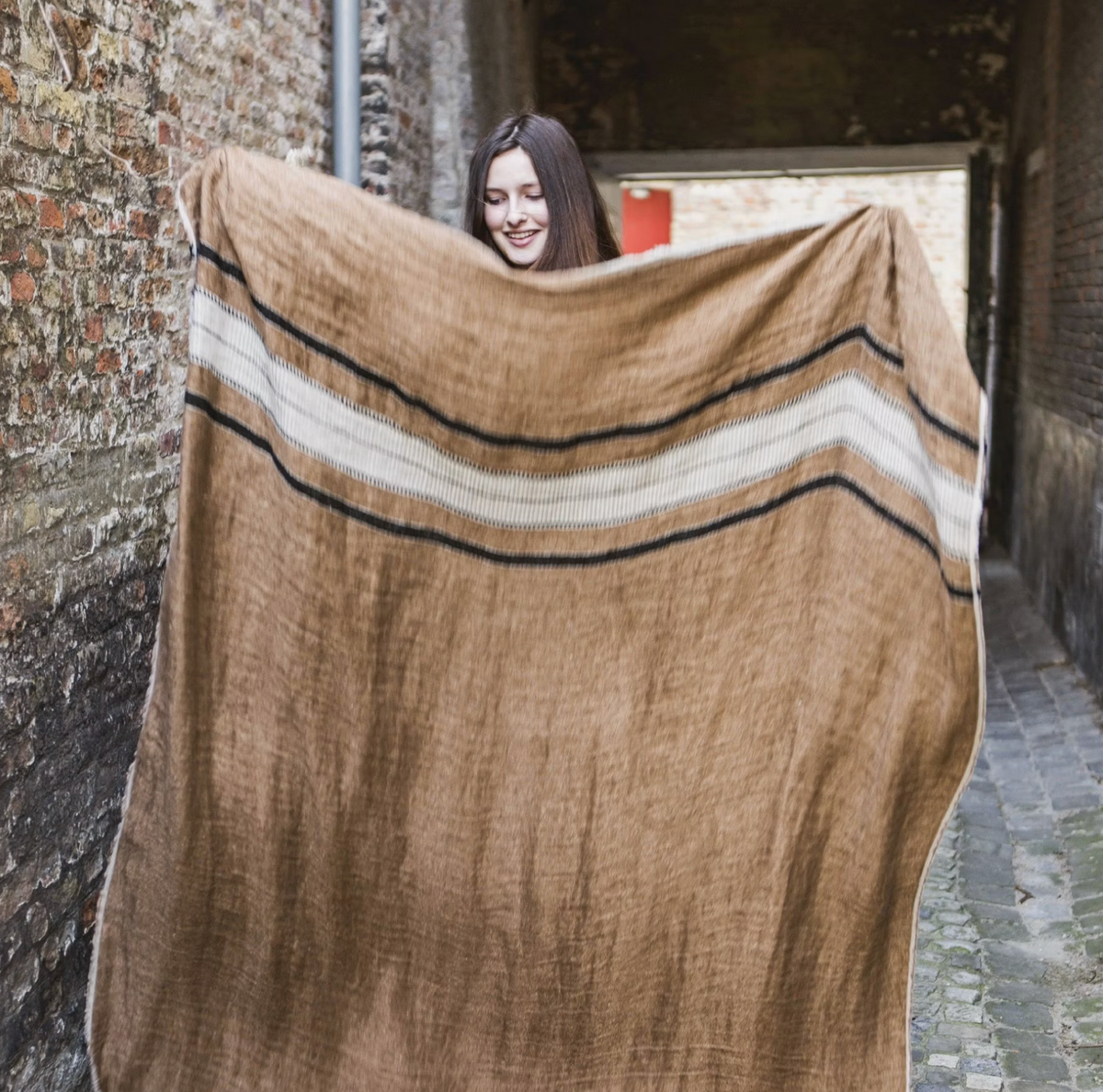 Fouta Libeco Bruges stripe 110 x 180