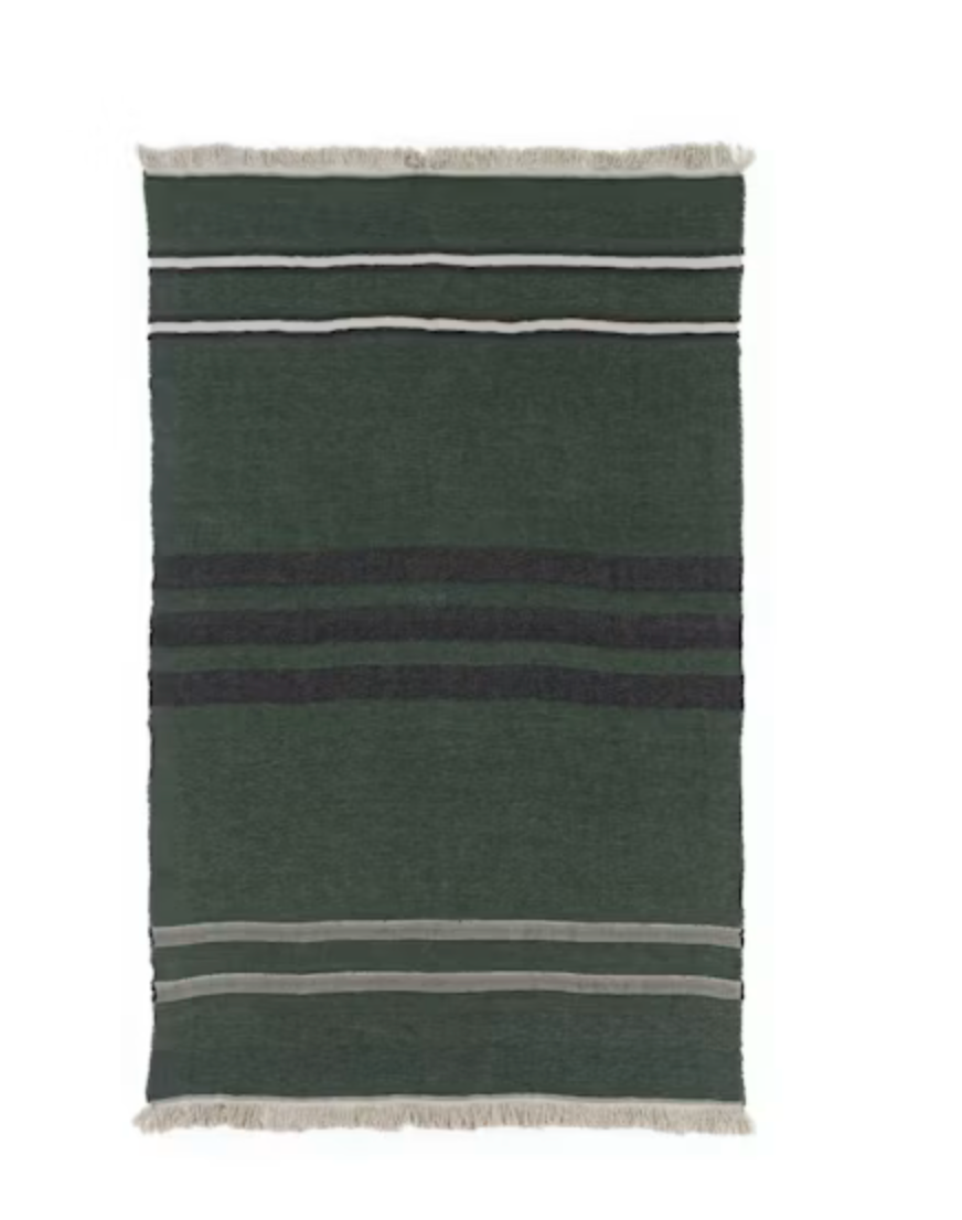 Fouta Libeco Racing green 110 x 180