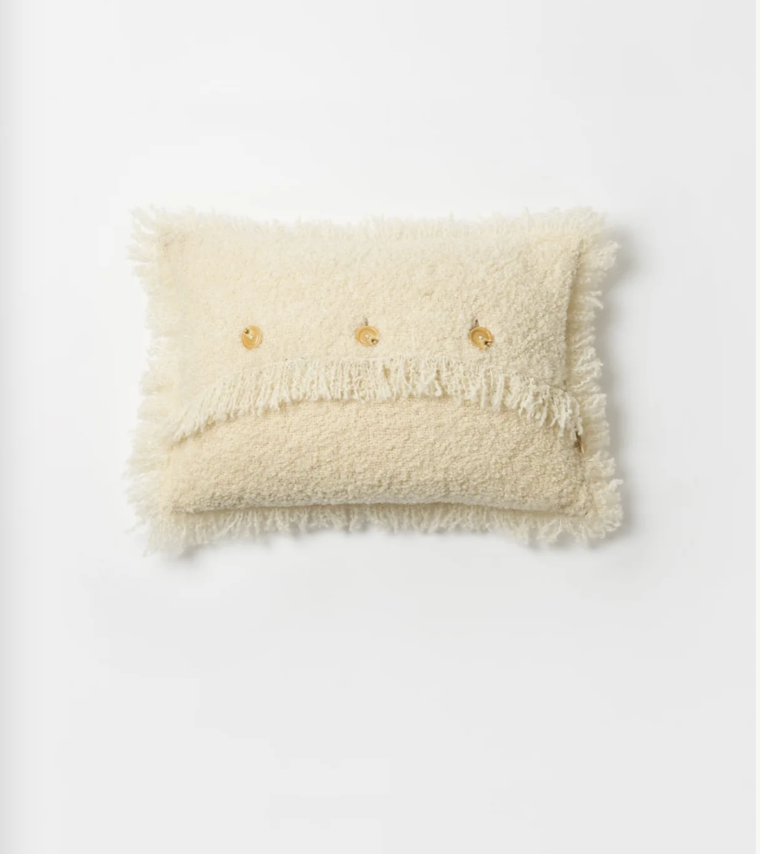 Kussen ivory 45 x 65 cm