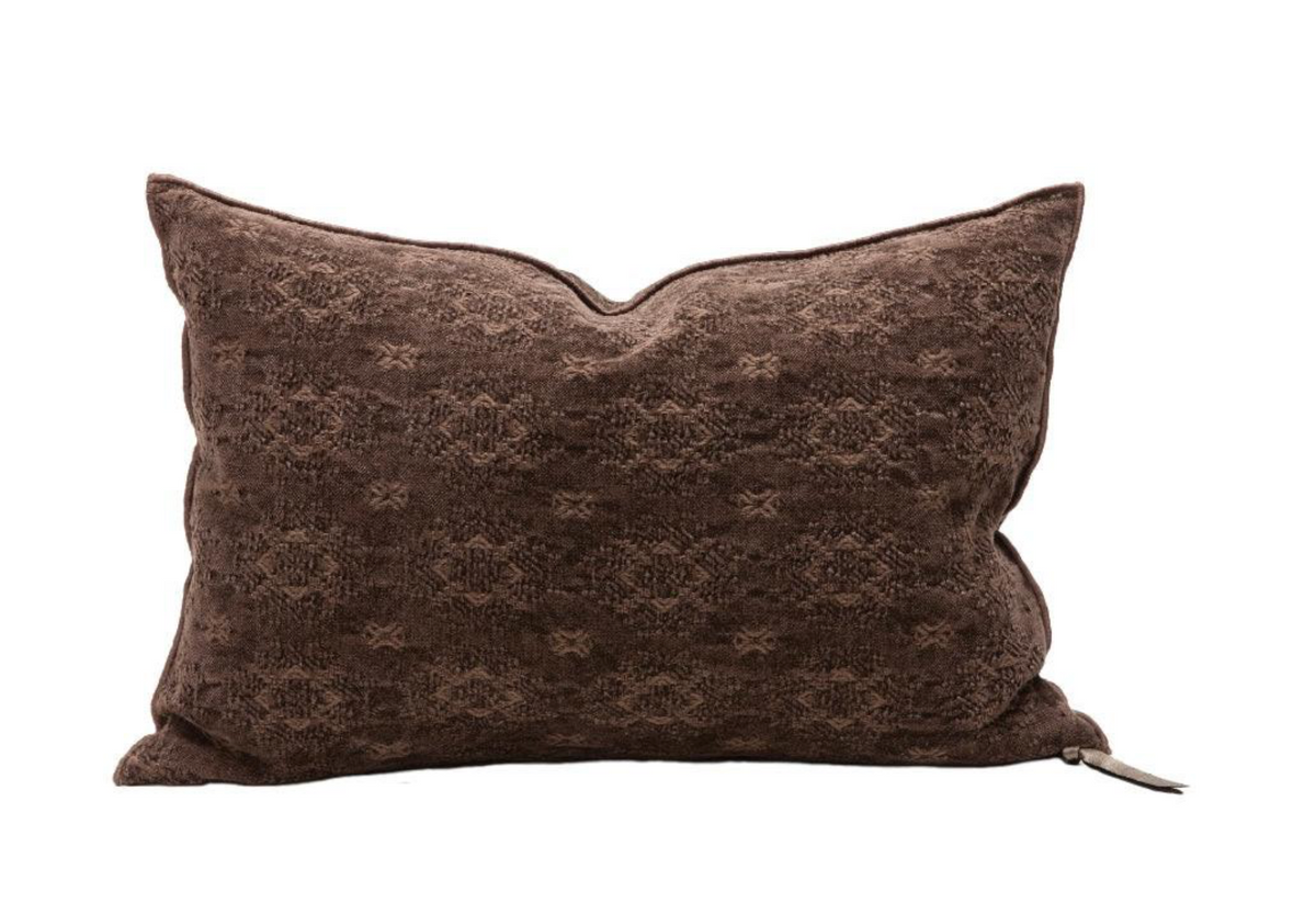 Kussen jacquard stone washed kilim - Arabica