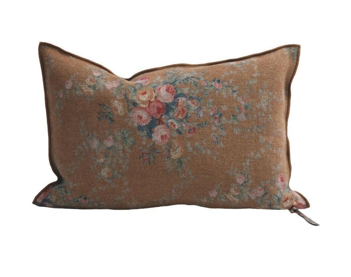 Kussen Lin Wabi Sabi Pompadour Havane