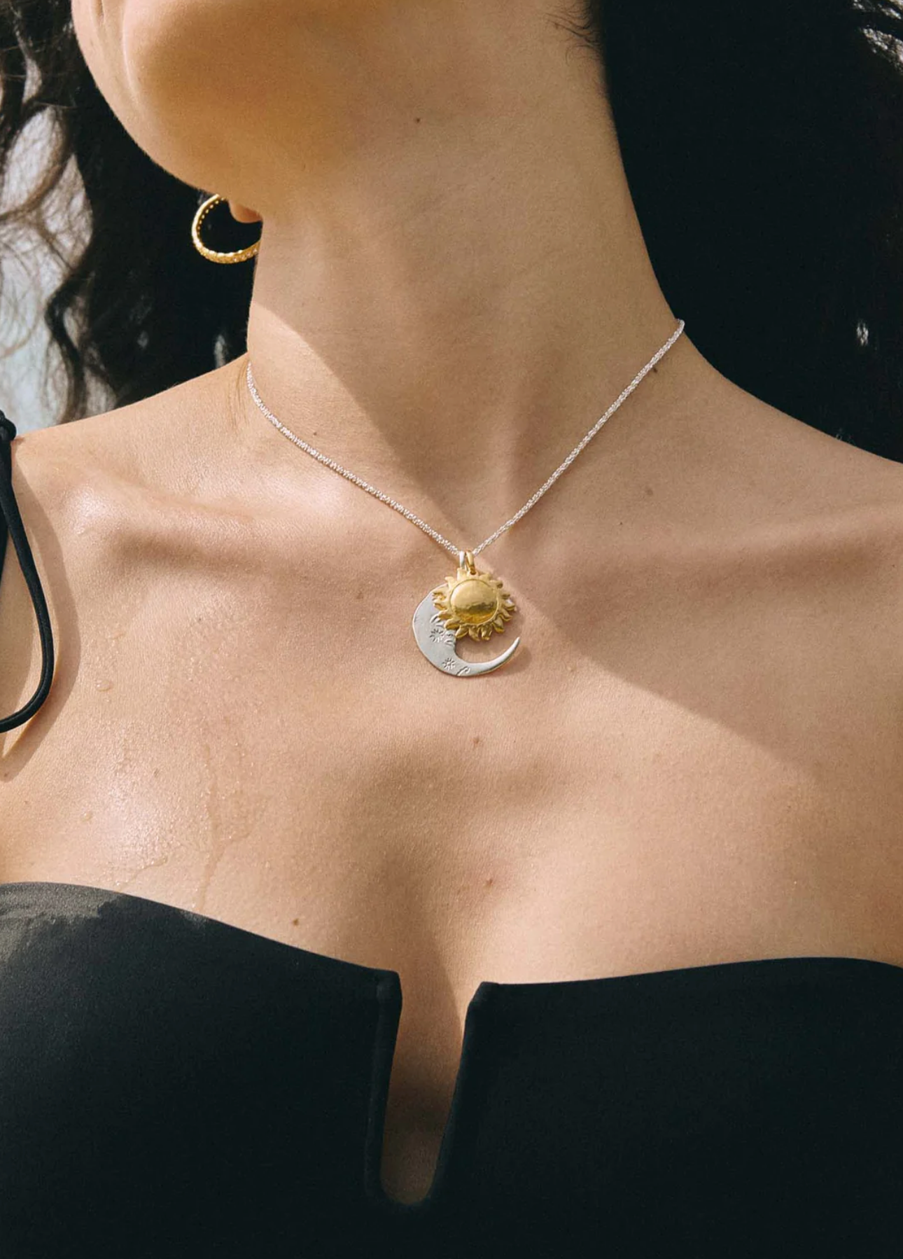 Luna Silver necklace