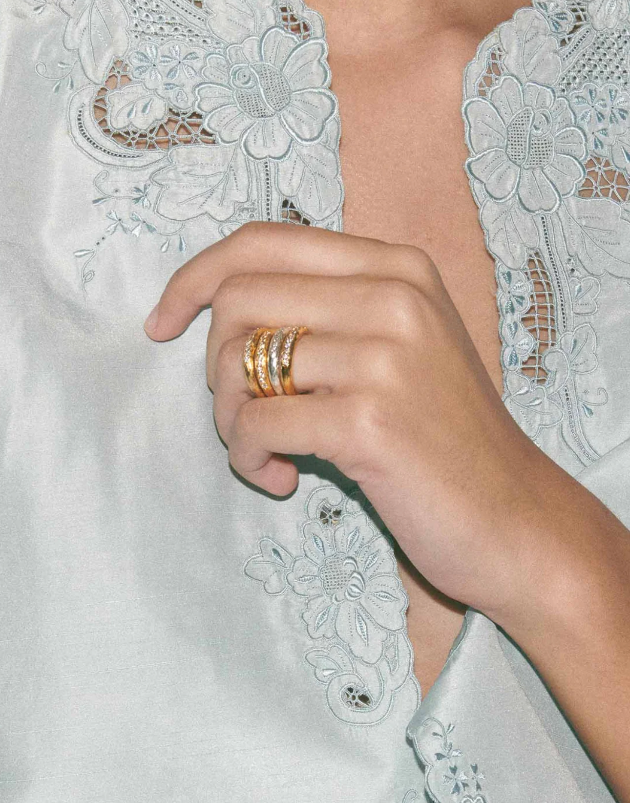 Casilda Silver ring