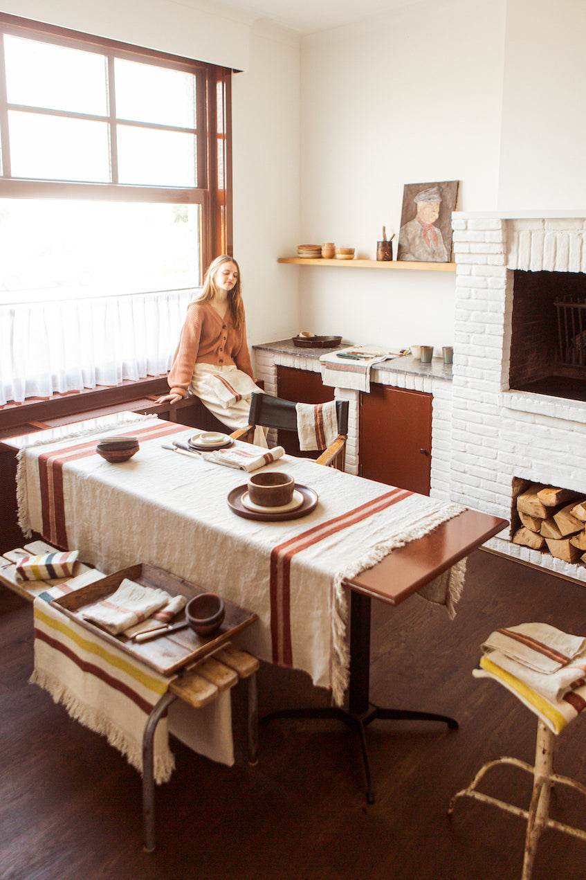 Table throw Fishermann 140 x 230