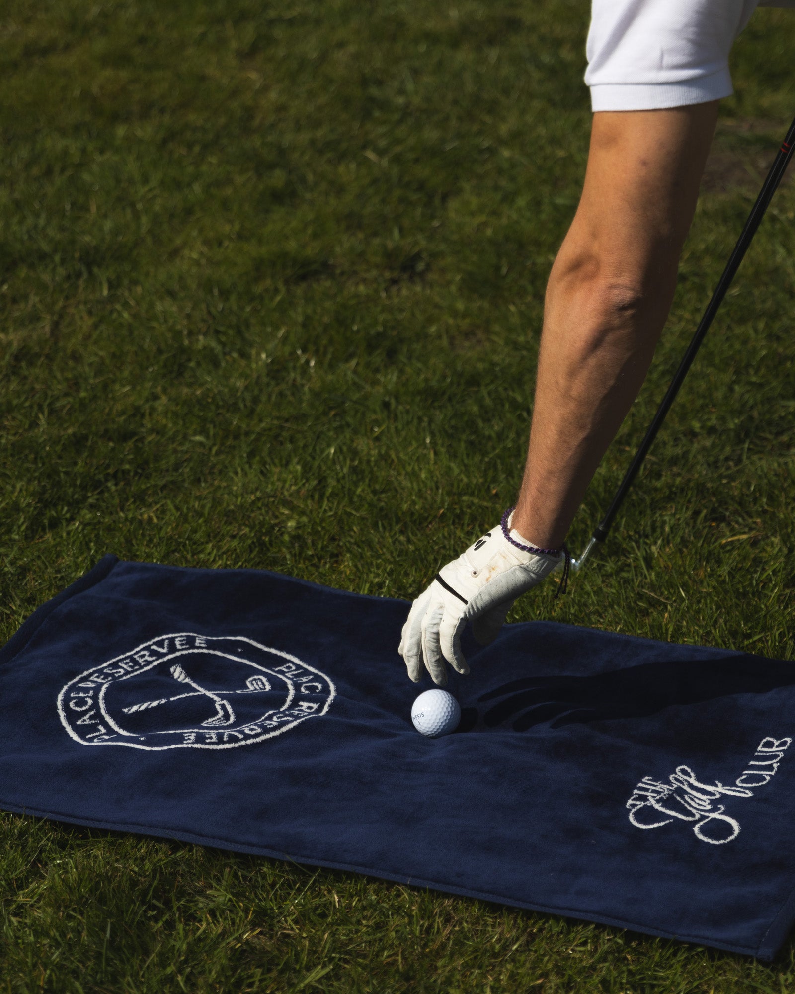 Sports Towel PLACE RESERVEE Golf Club